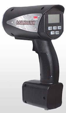 Railmaster handheld radar gun